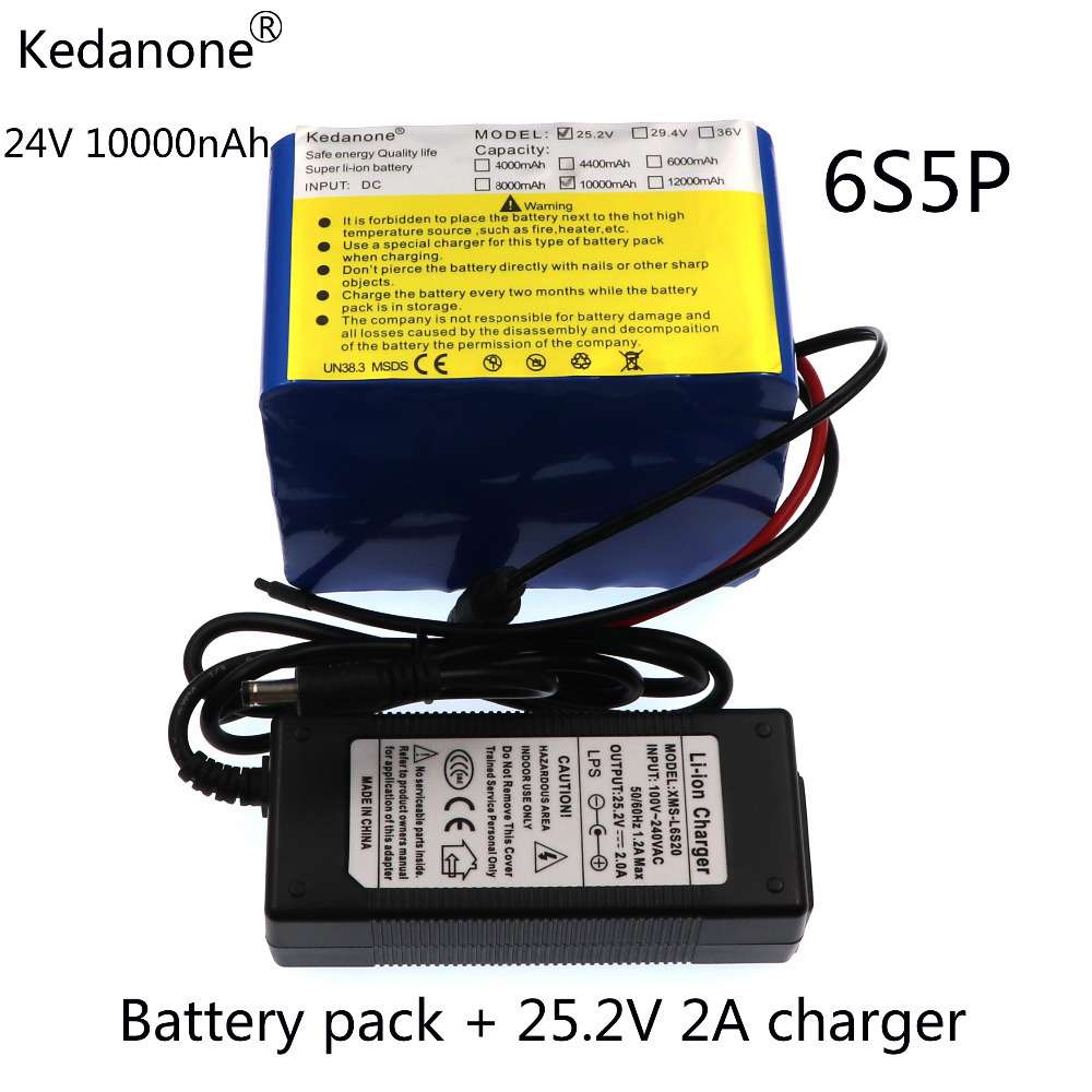 6串5并 24V 25.2V 10A 毫安时 机器人电池电动轮椅电池