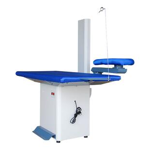 供应上海澳芝服装厂点动式干洗店熨烫设备商用吸风烫台蒸气式