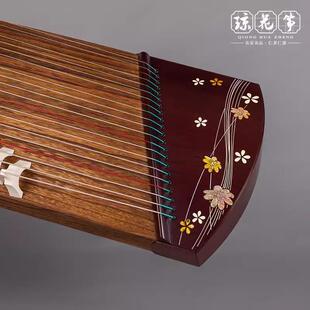 琼花古筝 醉花涧 古筝初学者小古筝便携式108厘米21弦短筝