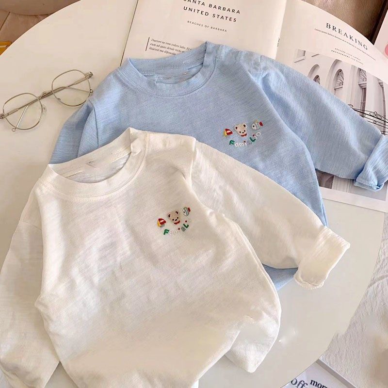 日系男童简约长袖T恤春秋季新款儿童宝宝纯色百搭打底衫上衣潮款,童装/婴儿装/亲子装,T恤,淘宝优惠券,粉丝福利购,淘宝优惠卷