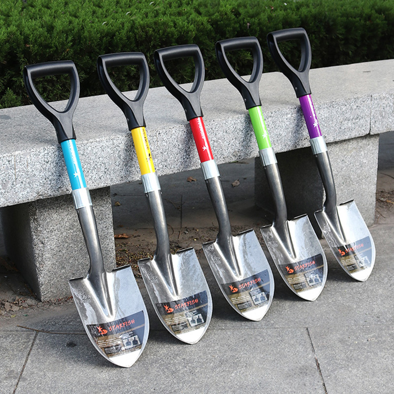 铁锹锨铲子全锰钢挖沙土神器户外儿童种植树种花小号农用园艺工具