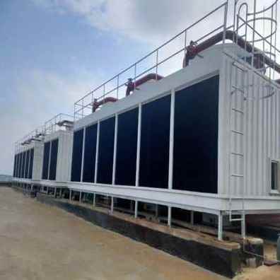 新品厂销玻璃钢却塔圆形r方形30吨封式闭冷却塔工业设备降温开式