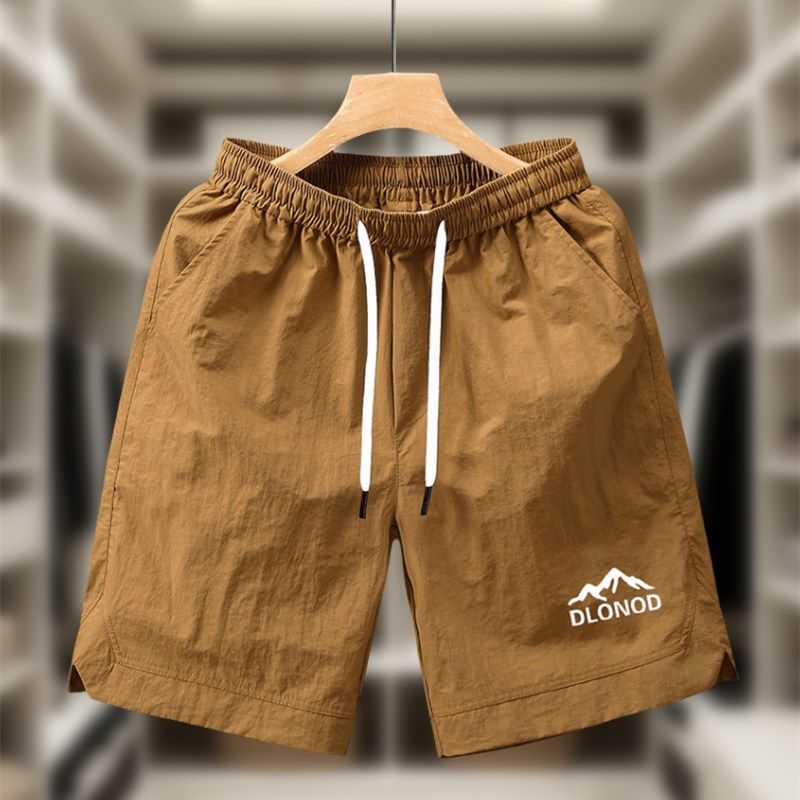 2025夏季男士短裤运动休闲宽松速干五分裤子男款沙滩中裤夏天裤衩,男装,短裤,淘宝优惠券,粉丝福利购,淘宝优惠卷