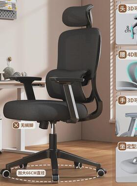电脑椅子家用办公座椅转椅靠背学生学习人体工学升降舒适久坐凳子