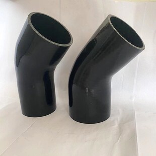 45度变径硅胶管进气管135度弯头高压水管 硅胶中冷涡轮增压接头