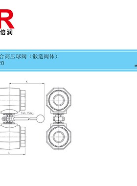 供应美尔基安2/2通高压球阀锻造阀体 MKHP420-DN38-G11/4-112A