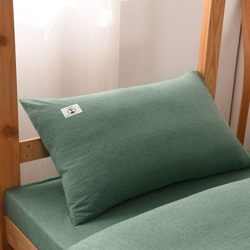 学生宿舍床上三件套全棉0.9m单人寝室被套被褥床单六件一整套