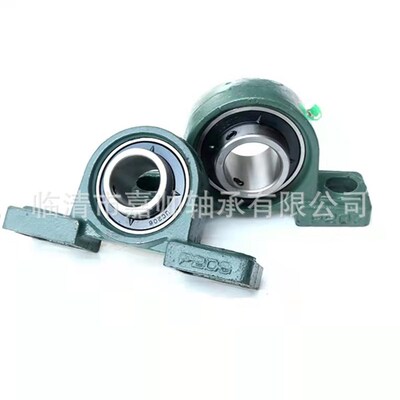直供外球面农机轴承UCF210 UCF212 带座方形铸铁轴承座