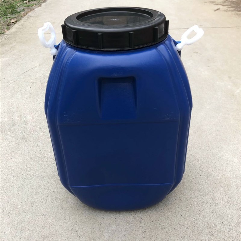 50公斤kg塑料桶再生料 化工桶油桶 50L升水桶 废水桶 10Z0斤运输