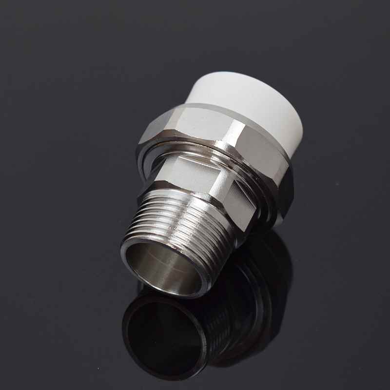 304ppr不锈钢外牙活接6分u 1寸外丝内牙水管活接头25 32暖气油任