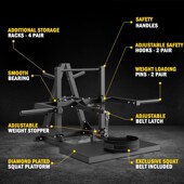 工厂爆款 挂腰深蹲臀部训练器男女健身腿部臀部健身器材