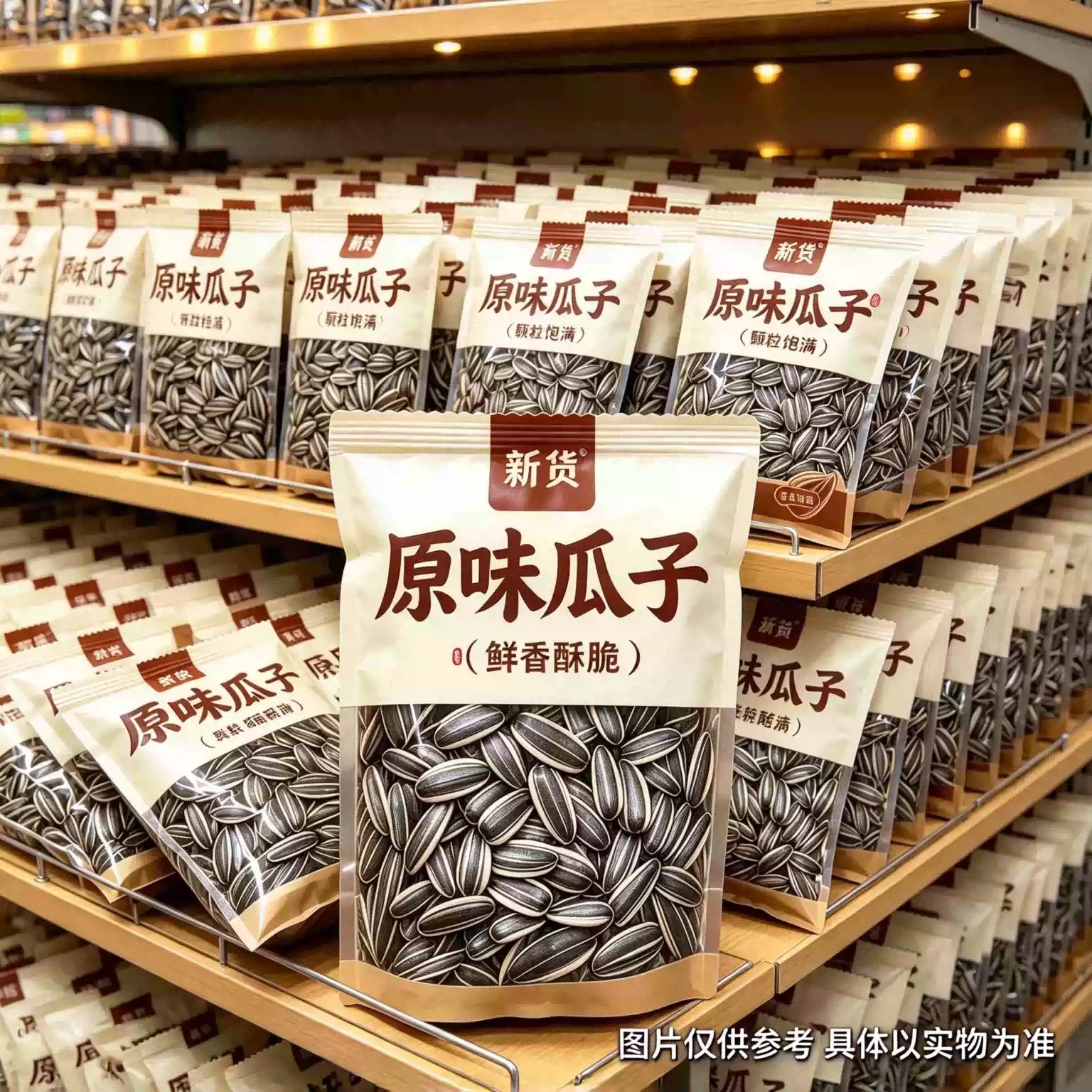 【商超同款】内蒙古原味炒熟瓜子新货葵花籽生瓜子炒货散装可批发