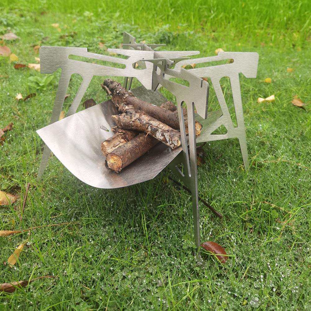 不锈钢户外焚火台露营炉野炊用品 拼接烧烤架取暖炉焚火架柴火炉,鲜花速递/花卉仿真/绿植园艺,割草机/草坪机,淘宝优惠券,粉丝福利购,淘宝优惠卷