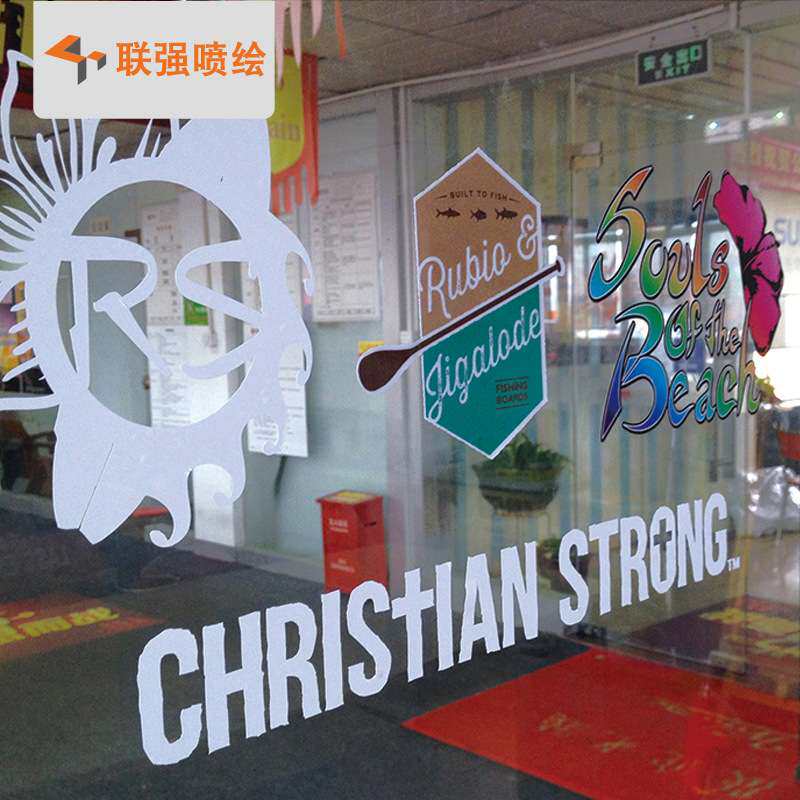 供应小号刻字车贴 反光搞笑个性汽车贴纸 车身贴花 雕刻镂空车贴
