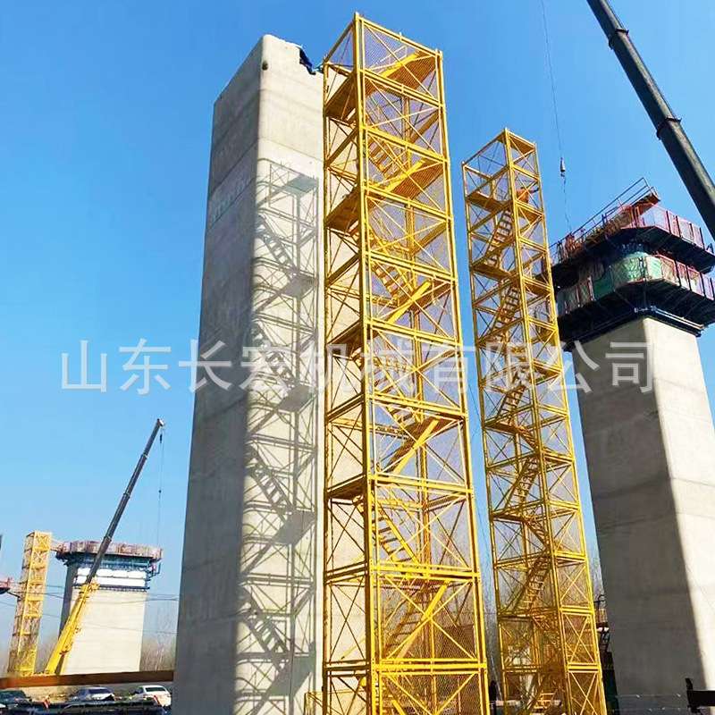 安全梯笼安全爬梯工程梯笼组合式基坑框架施工梯笼箱式爬梯式梯笼
