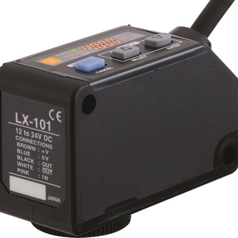 LX-101-P-Z色标传感器, CN-24B-24BL-C2-C5连接电缆,  原装