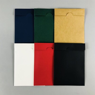1寸2寸3寸5寸67寸 B5A4尺寸插口袋信封文件卡片照片相片 纸袋50个
