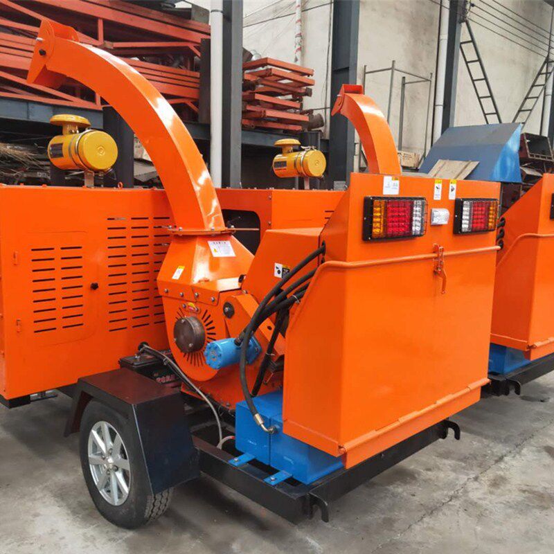 小区园林绿化大功率树枝粉碎机木材木屑破碎机树枝粉碎机价格