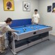 台球桌 翻转球台 空气冰球桌乒乒球桌 4合1多功能球桌 木纹实木款