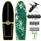 陆地冲浪板S7滑板模拟冲浪训练CX4板免蹬巡航灵活转向34英寸 inch