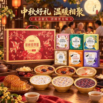 【佳节送礼款】厚椰乳燕窝粥