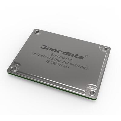 3ONEDATA IEM615-2D 2串口+5口百兆环网 三旺工业以太网交换机