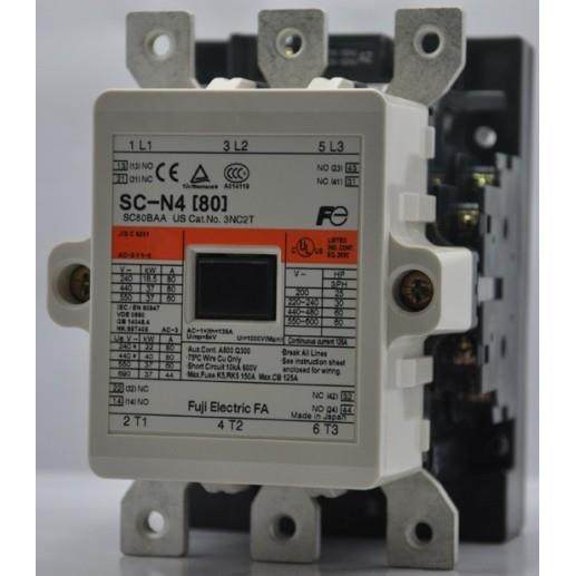 SC-N4 富士交流接触器SC-N4 AC220V 48V 110V 24V 380V 原装现货