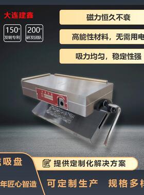 单倾正弦密极永磁吸盘XM42-150*300磁力吸盘正弦吸盘大连建鑫磁电