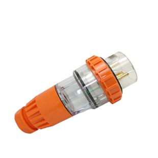 防水插头IP66 3孔20A 澳标 插头 插头56P320防水防雨3P20A 澳式