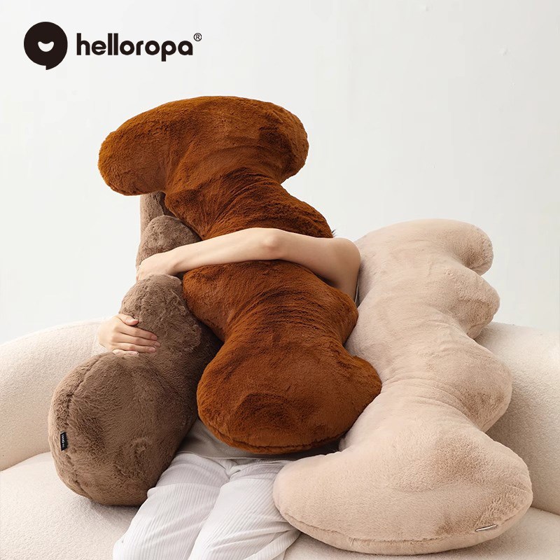 长条抱枕女生i睡觉专用孕妇床上侧睡夹腿波浪靠枕头男生骑枕