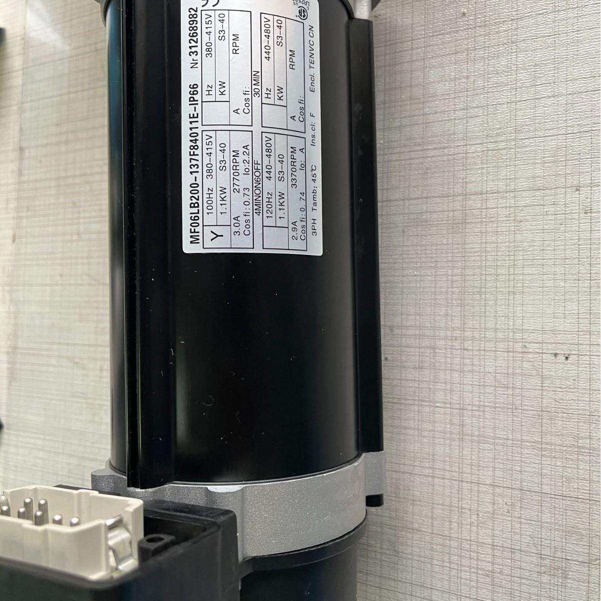 科尼马达 运行马达 MF06LB200-137F84008E-IP55 1.1KW 52296426