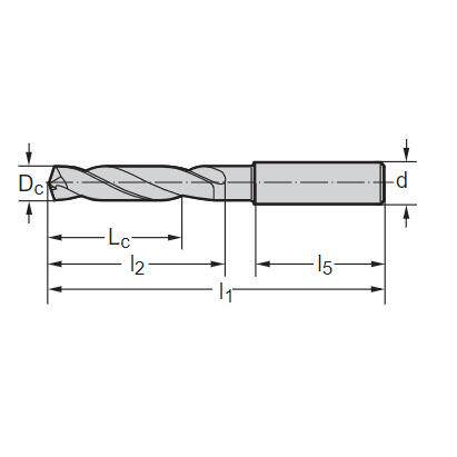 DC150-03-03.500A0-WJ30RE内冷硬质合金钻头钨钢Walter瓦尔特德国