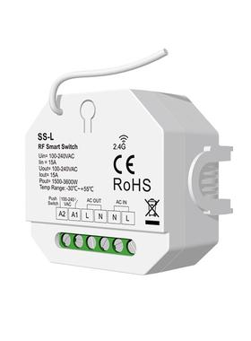 SS-L 1500-3600W RF智能AC开关 ⾃复位开关/继电器输出/过零检测