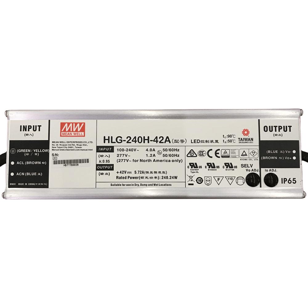 明纬电源 HLG-240H-54 240WLED高架照明电源