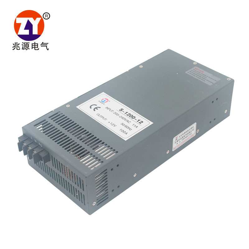 大功率开关电源S/SCN1200W12V100A交流220V转直流12V开关电源