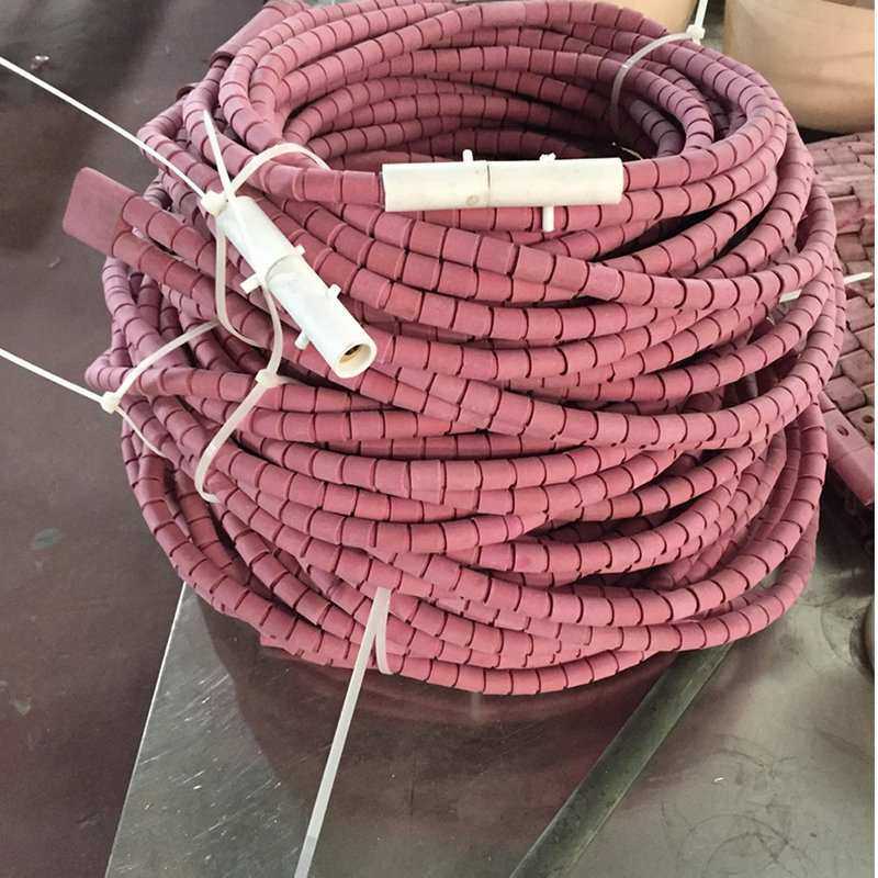 工业温控SCD陶瓷电加热绳器履带式碗型高温热处理管道焊接加热绳