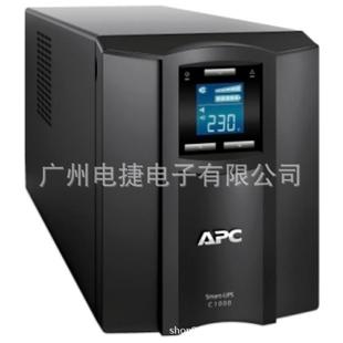LCD显标 APC在线互动SMC1000I 1000VA内置电池 600W 正弦波 CH塔式