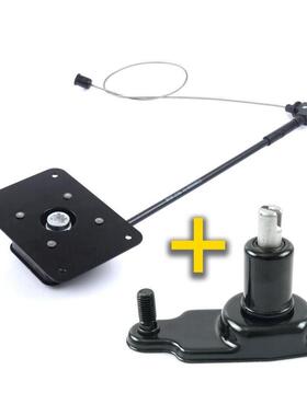 适用哈雷XL883/1200/X48大滑翔肥仔戴娜改装加长拉线油门线离合线