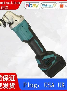 125角磨机充电式角向磨光机裸机切割机机头抛光机牧田蓝404j锂电