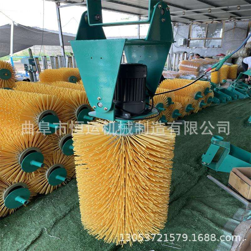 电动奶牛蹭痒滚筒毛刷 自动感应式旋转牛体刷