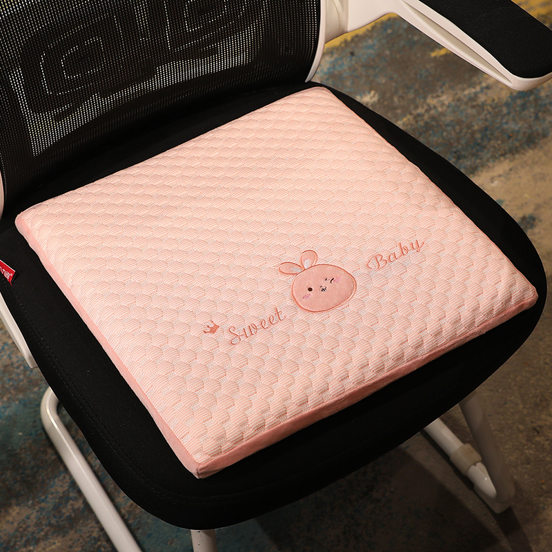 冰豆豆靠垫坐垫一体办公室腰w靠护腰靠背垫座椅腰枕椅子久坐腰垫