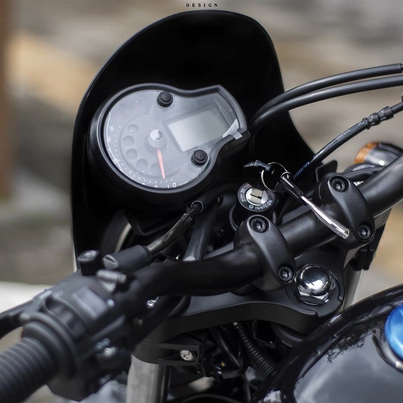 轻骑大韩GcV300改装头罩专用大灯罩猪头罩晓星GV300s风挡仪表罩