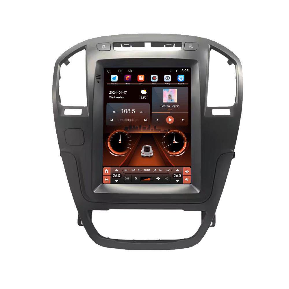 安卓13.0车载导航9.7寸IPS大屏中控百变套框面板适用09-