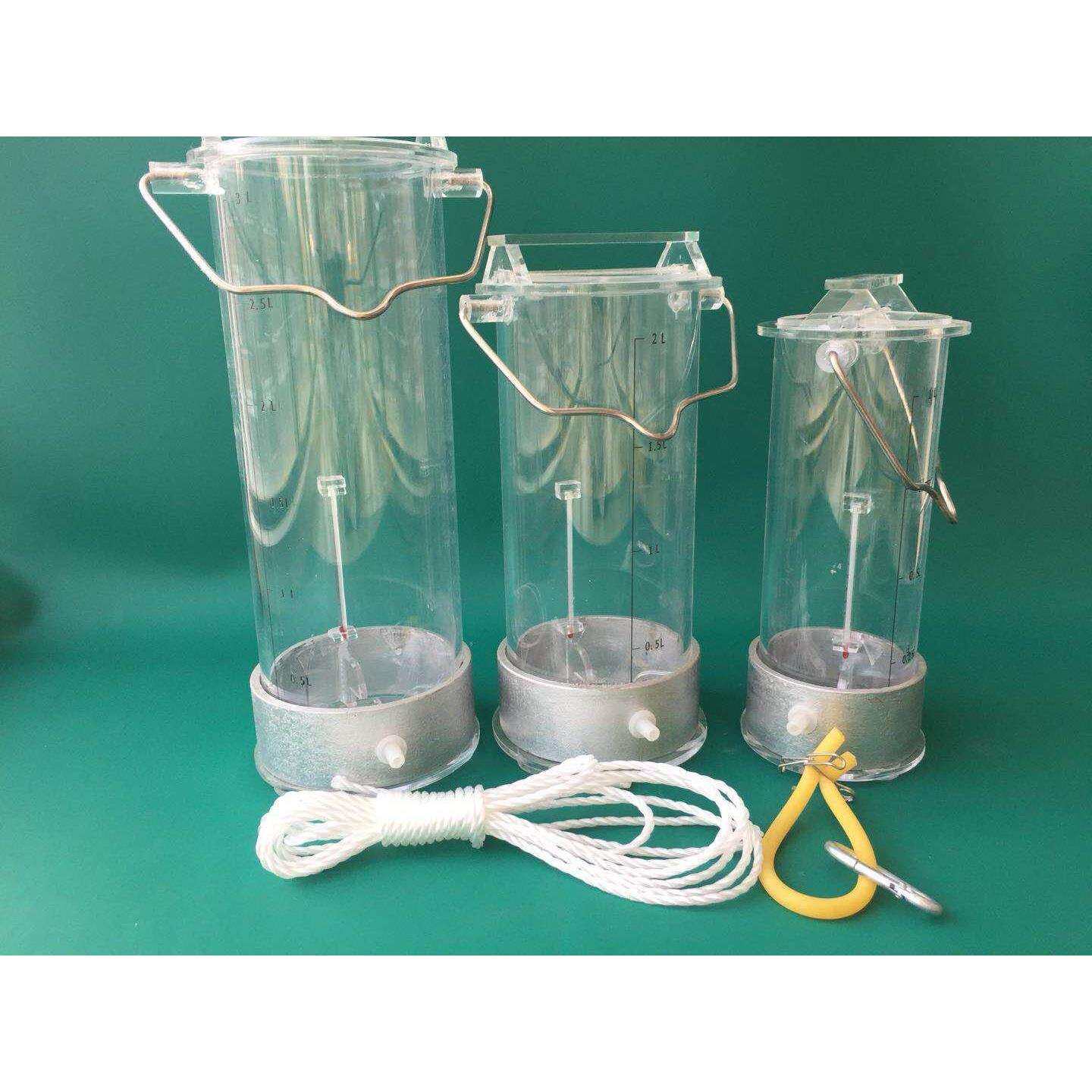 金水华禹有机玻璃不锈钢材质2.5升5升ZPY-1水质取样器