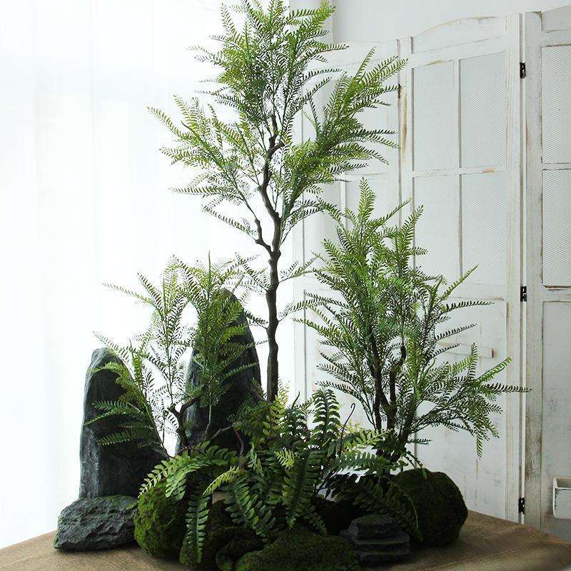 仿真蕨树厥类绿植热带雨林森系假植物角橱窗陈列造景大号落地摆件