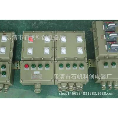 甲胺泵防爆操作箱液氨泵防爆操作箱BXM53-6/16K800拼体BDG58.