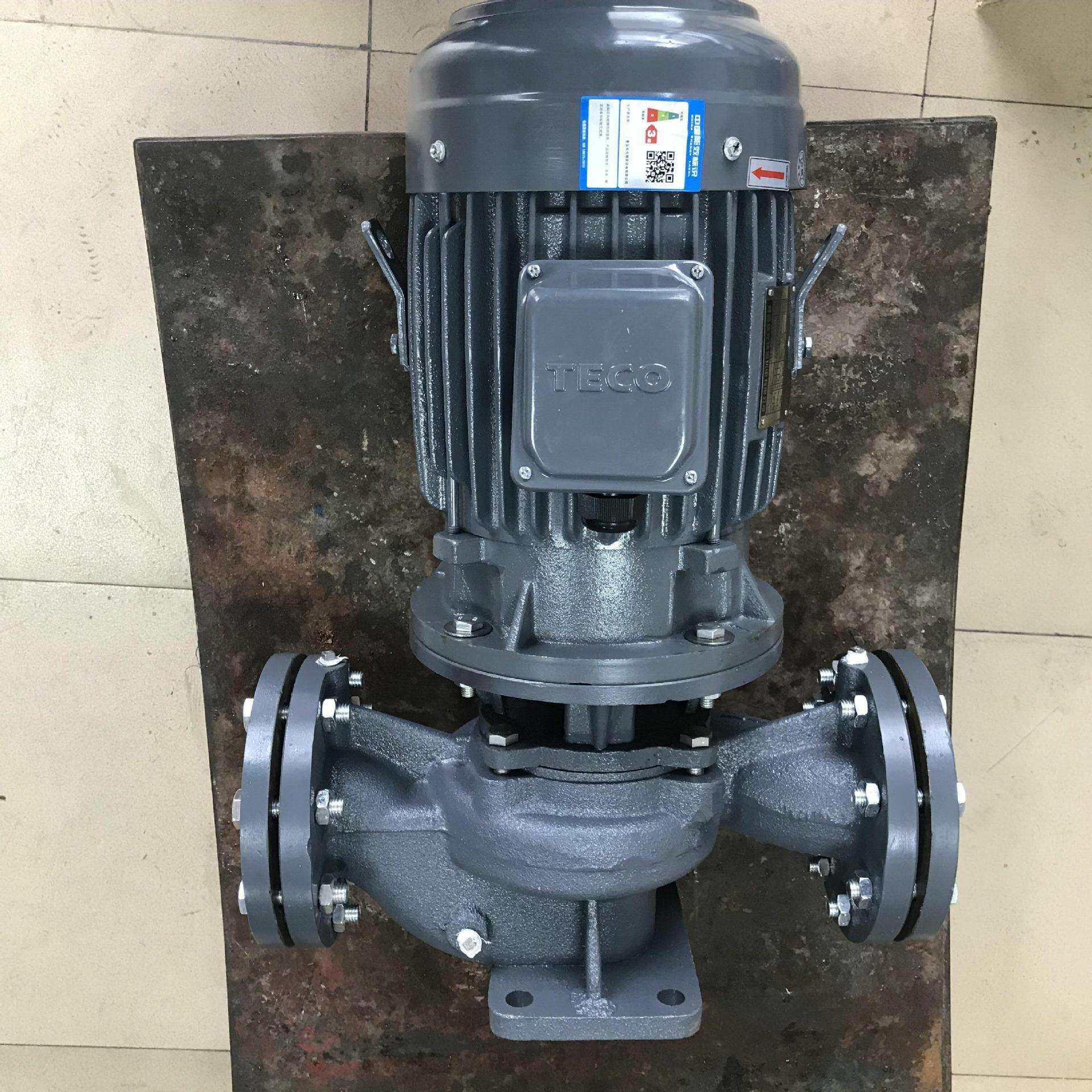 东元立式水泵TEGH112M1-25HP3.7KW2P口径3寸铸铁材质