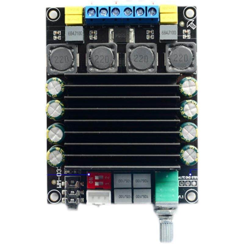 TDA7498功放板大功率数字功放板2X100W电脑功放双声道立体声