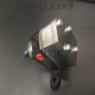 5CC油漆齿轮泵浦菱形不锈钢底座DISK旋杯油泵 安装 静电涂装 机卧式