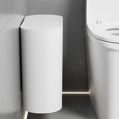 卫生间垃圾桶家用k大容量壁挂纸篓大号按压开盖厕所专用夹缝卫生